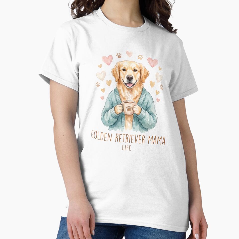 Golden Retriever Mama Life by zoughlal