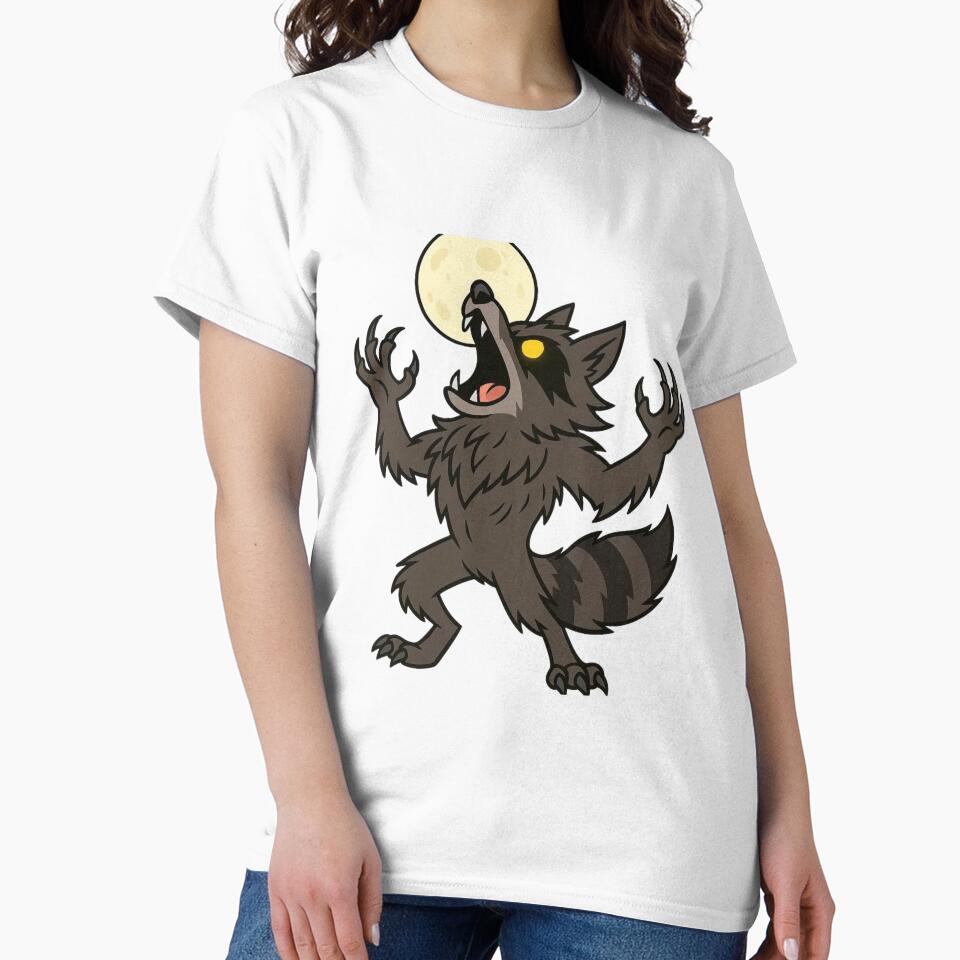 Werewolf Raccoon with Claws – Creepy Halloween Monster by Confuzz1ed