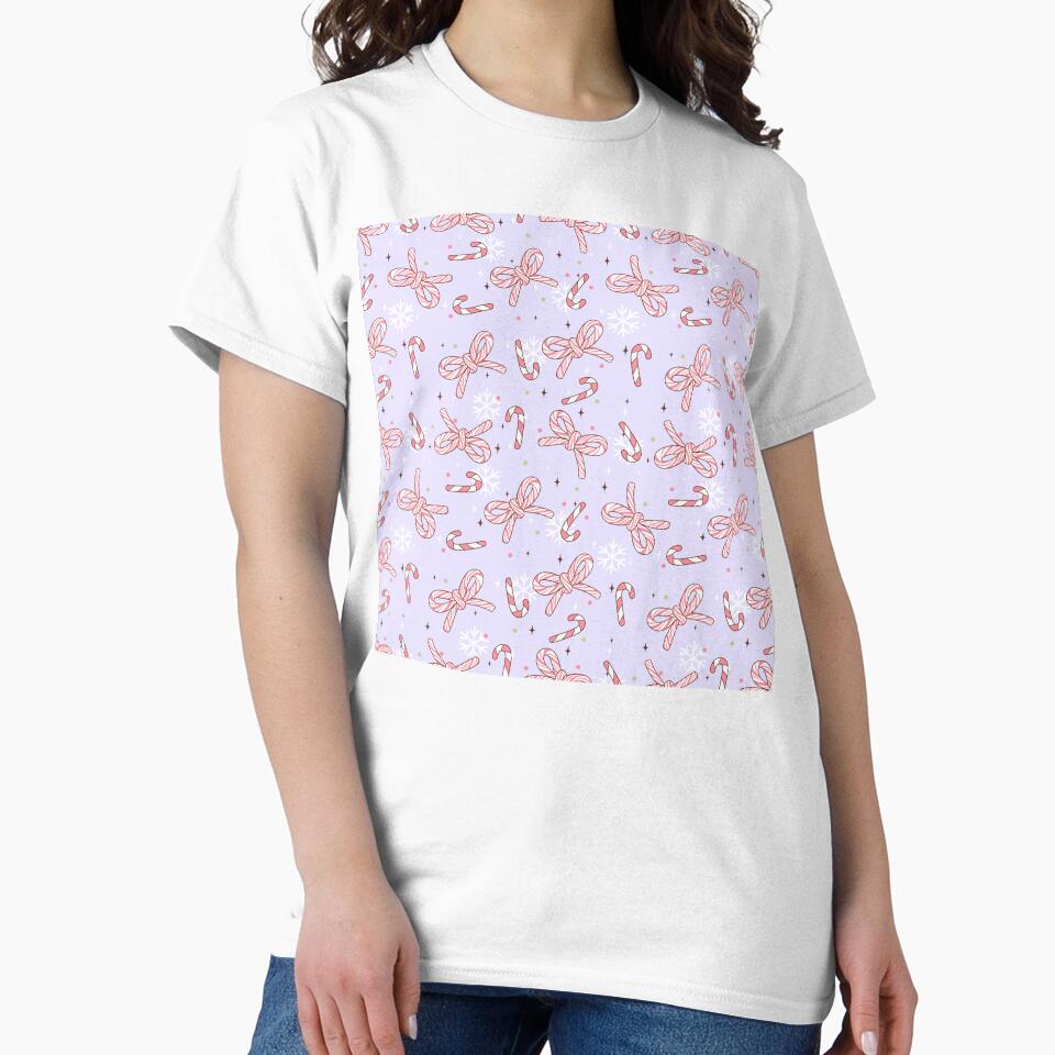 Pastel Candy Cane Pattern – Coquette Christmas by smeraldosecrets