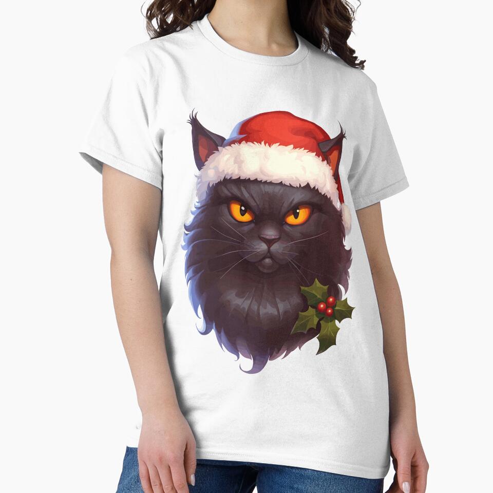 Spooky Christmas Yule Cat by bapupa