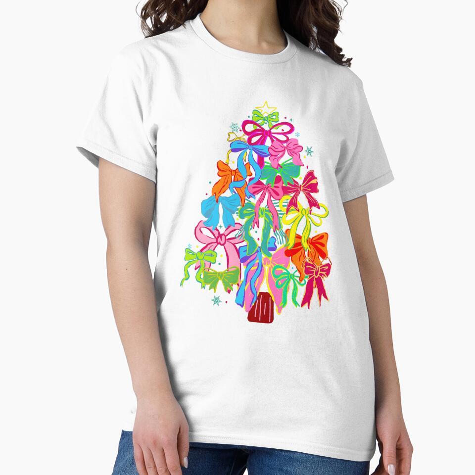 Colorful Coquette Christmas Tree by Verbutler