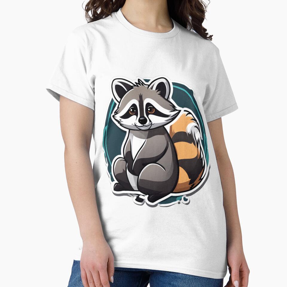 Cute Raccoon Art by FamiliarPufferfish
