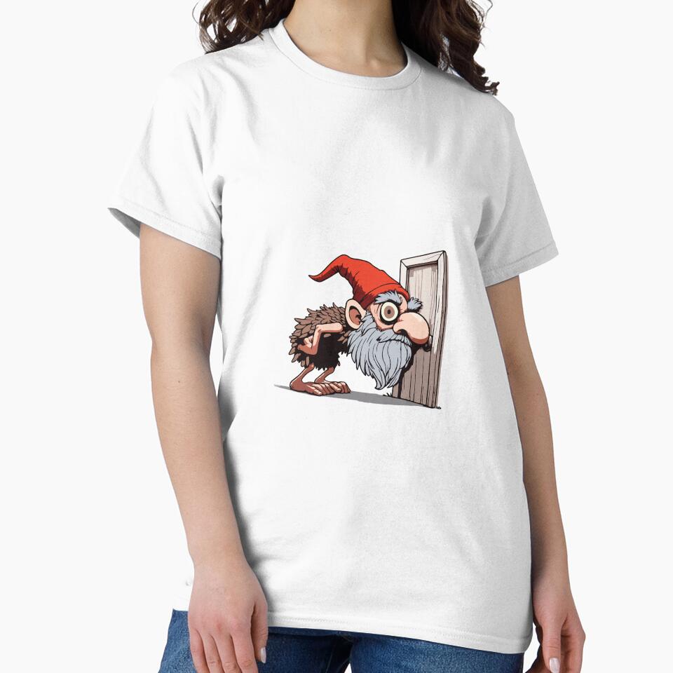 The Yule Lads: Doorway-Sniffer (Gáttaþefur) without text by BaldMonkDesigns