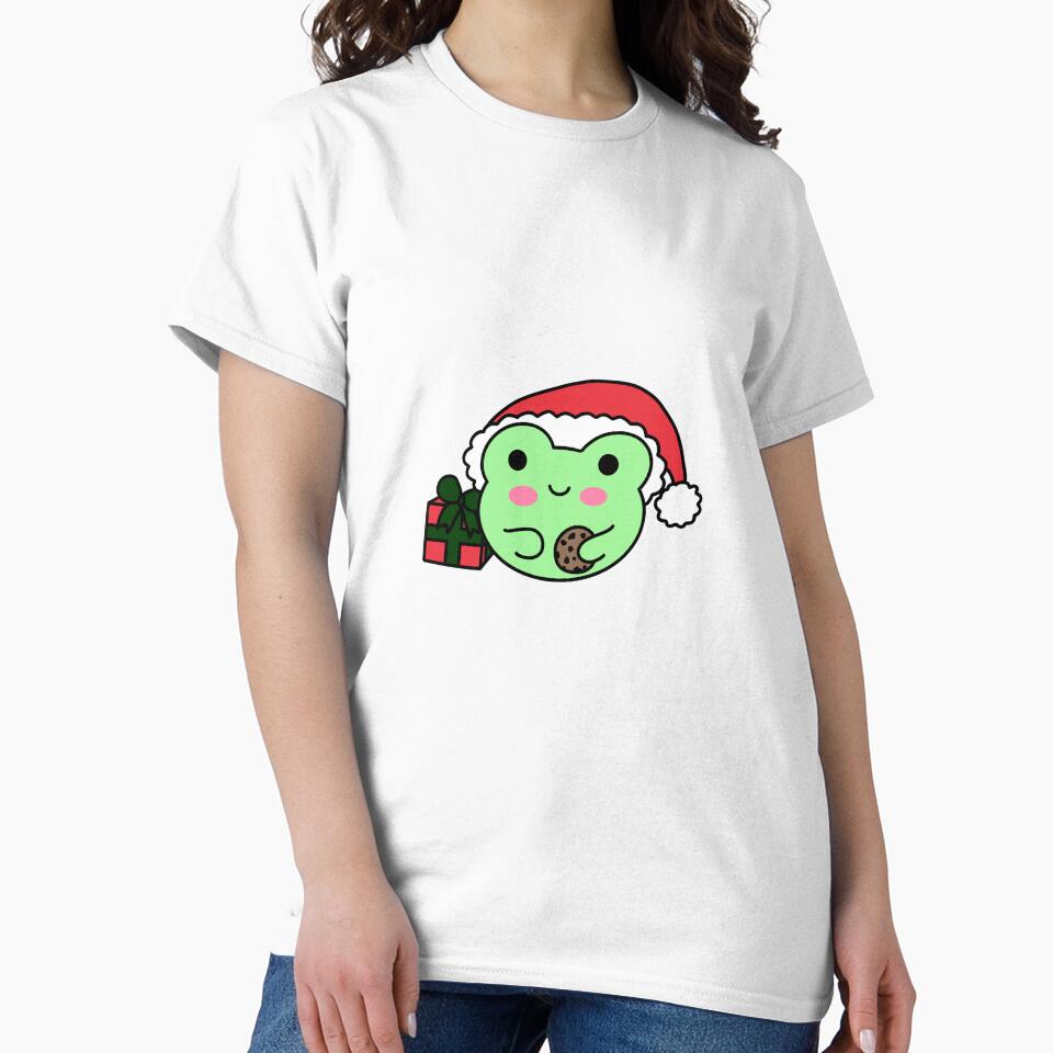 christmas santa froggy by taytaydesigns