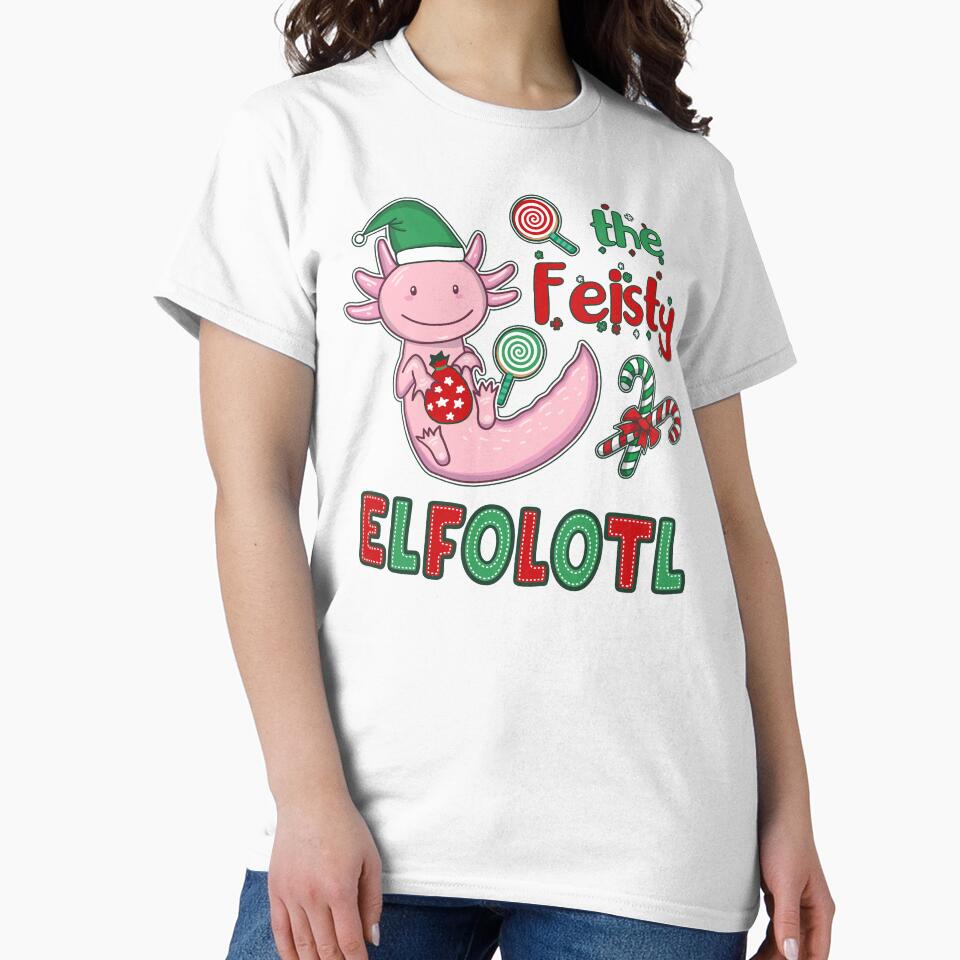 Christmas Axolotl Elf - Feisty Elfolotl by GrimButterfly
