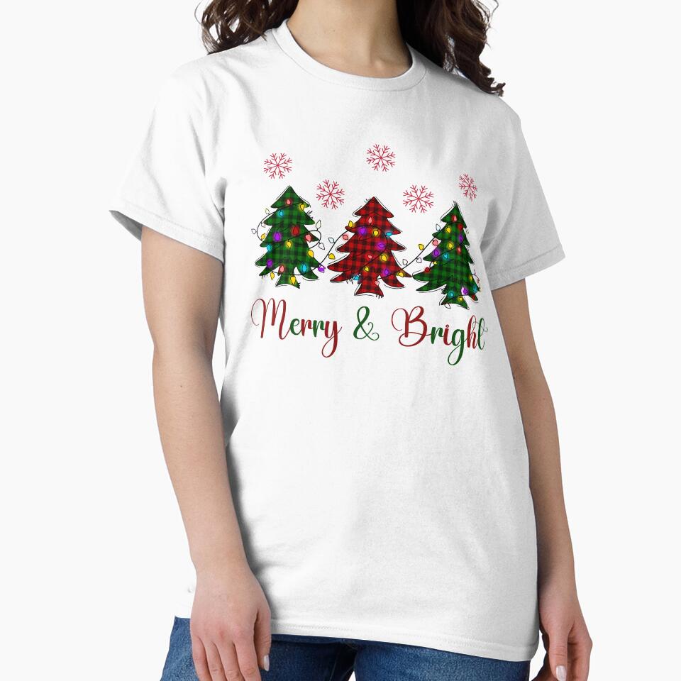 Merry & Bright Christmas Trees by HappyLifeCreate