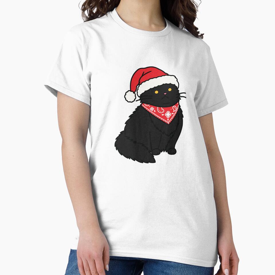 Funny Christmas Cat by Gravy-tee07
