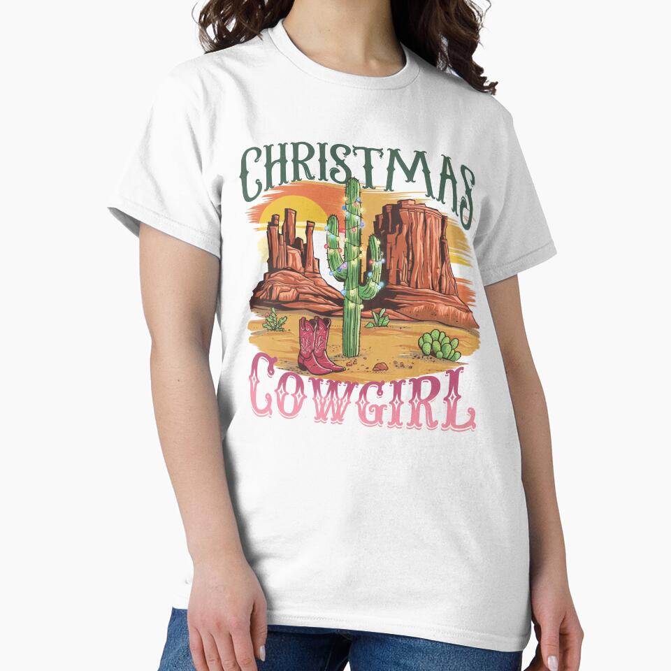 Christmas Cowgirl Desert Vibes by Charlietule