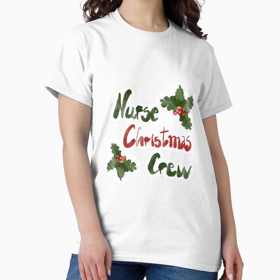 Emergency Crew Nurse Christmas Crew by StickerToopia