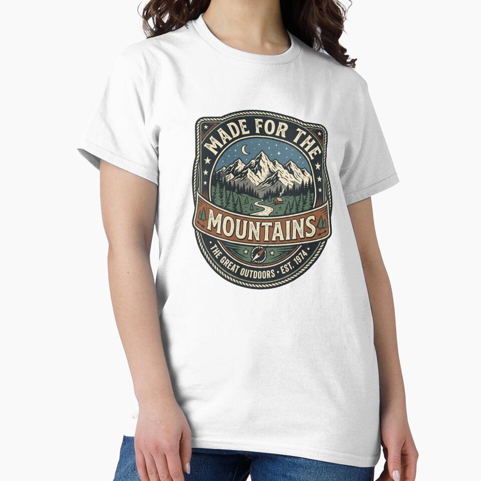 Made For The Mountains - The Great Outdoors by RetroTrailCo