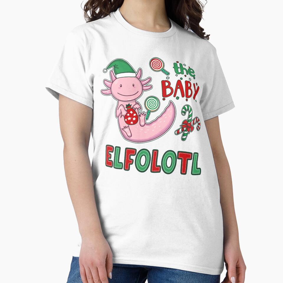 Christmas Axolotl Elf - Baby Elfolotl by GrimButterfly