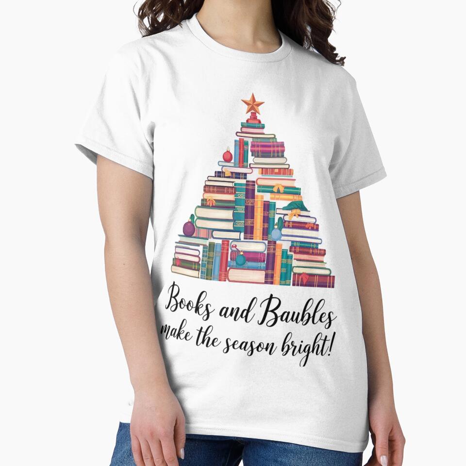 Books and Baubles Make the Season Bright! by Situstshirts