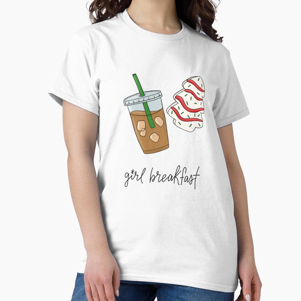 Girl Breakfast Iced Coffee Christmas Cake by DesignByLeesh