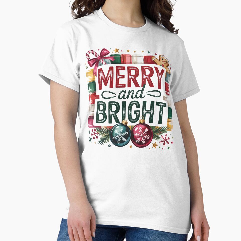 Merry and Bright Holiday Design by jkrphoto