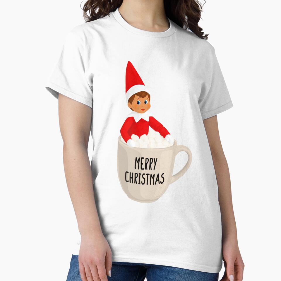Elf in Hot Chocolate Christmas by The Home Of Pink Peach