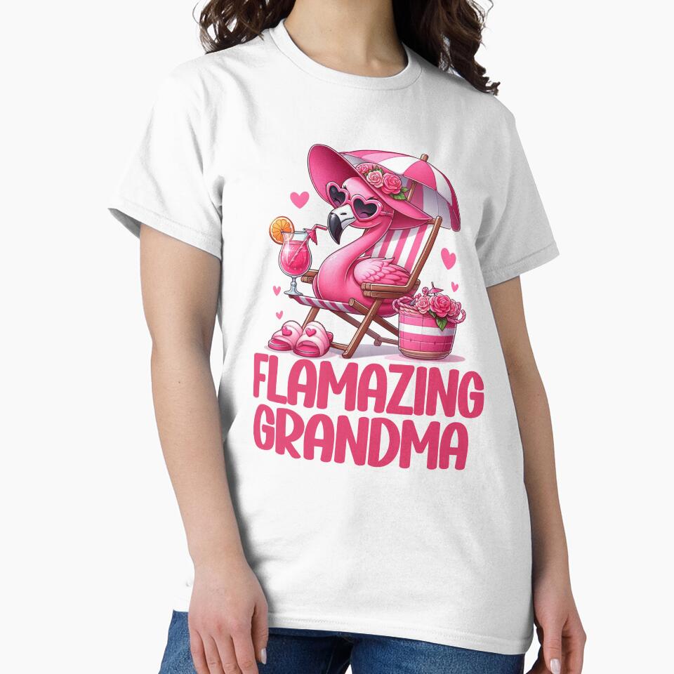 Flamazing Grandma - Flamingo by Meliafroggy