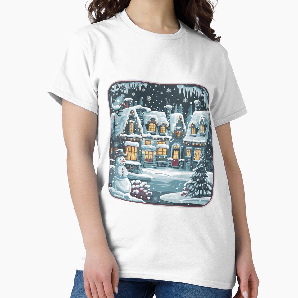 Winter Wonderland Village by Lelum senadeera