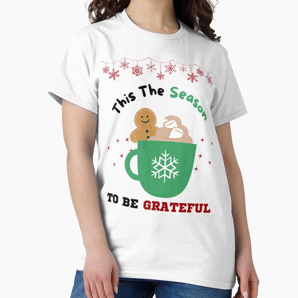 Tis The Season To Be Grateful - Snowflakes - Gingerbread by bsrishika