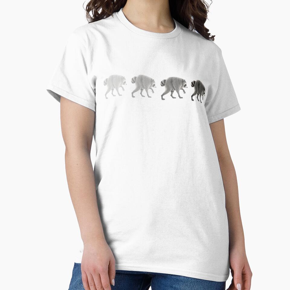 Jimothy Raccoon - Jimothy Evolution – Funny Raccoon Progression Vintage Design by JessArty ⭐⭐⭐⭐⭐