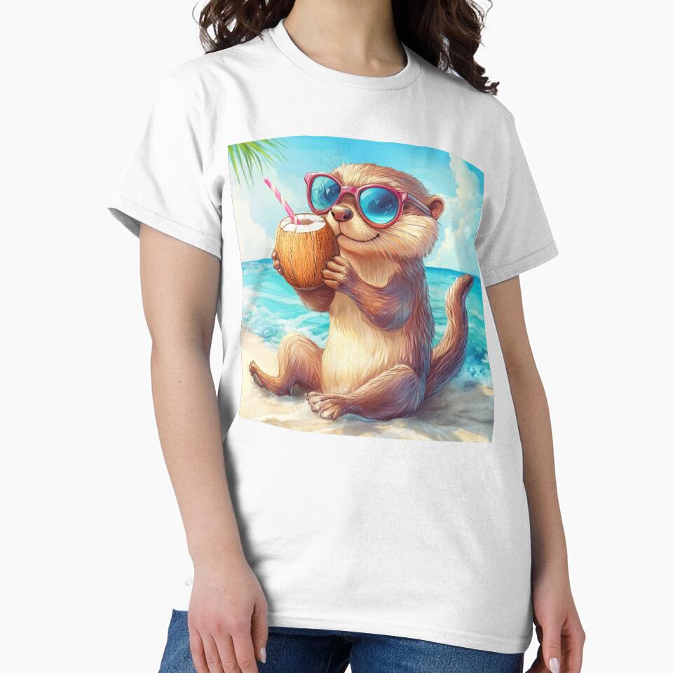 Summer Otter by NicolasGlowArt
