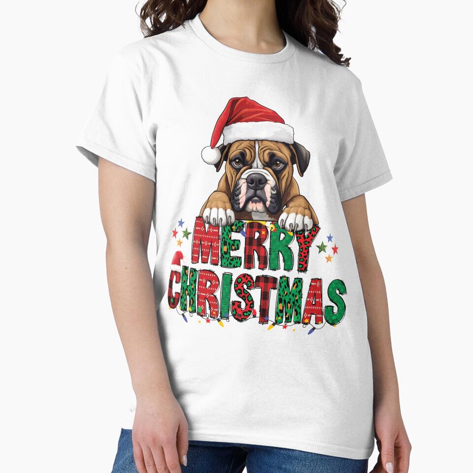 Boxer - Merry Christmas Dog by Kidzz