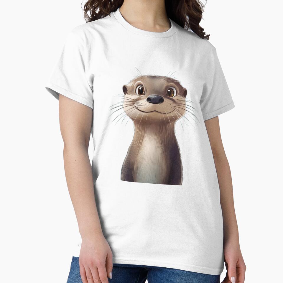Cute Otter by NicolasGlowArt
