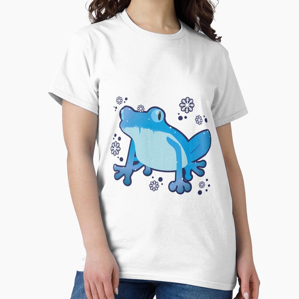 Xmas Frosty Frog by TokkiJess