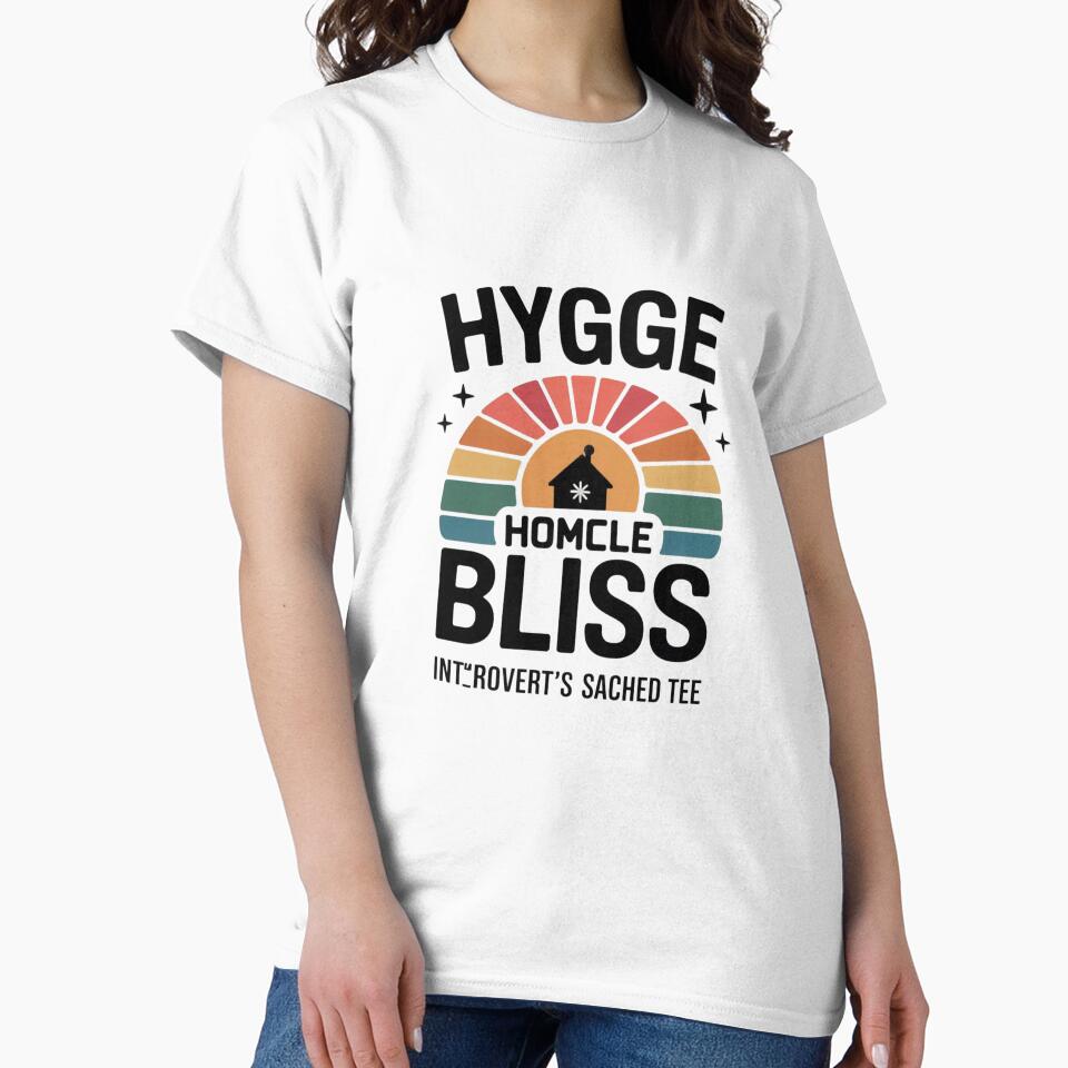 Hygge Home Office Bliss – Introvert's Sacred Swelter Tee by midura-studio