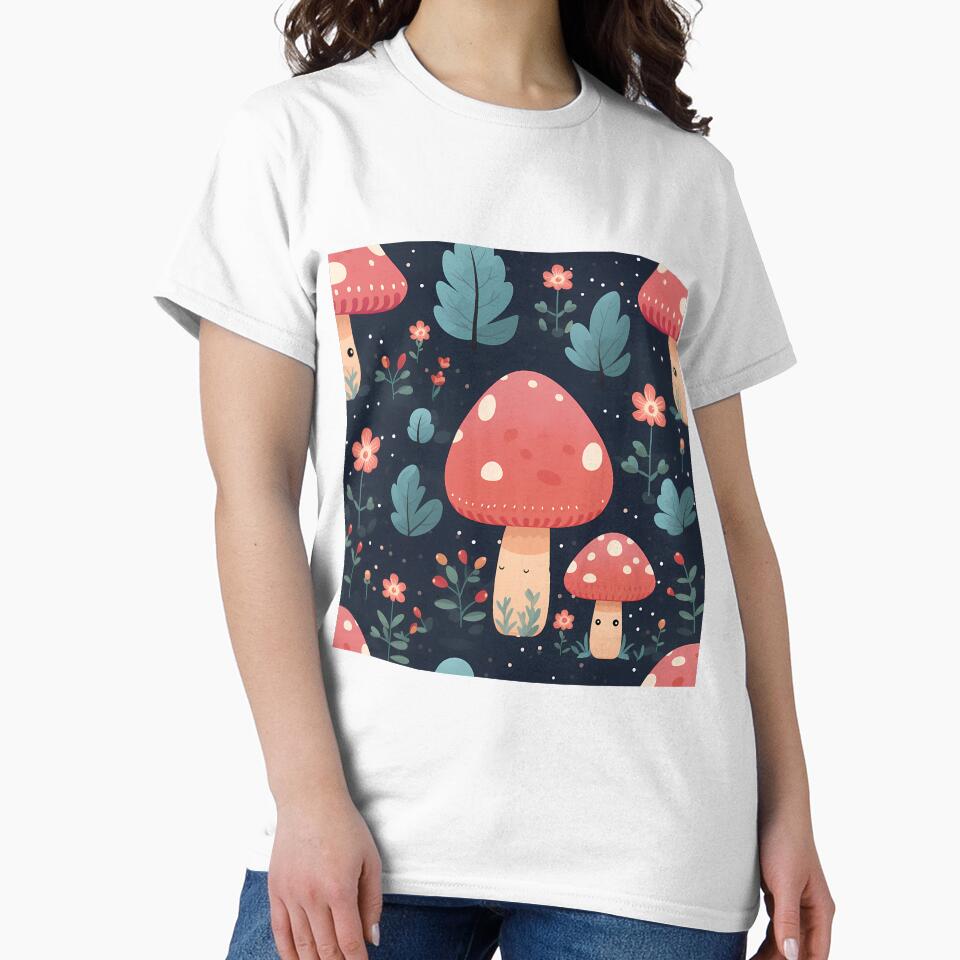 Scandinavian Mushrooms 7 by sixblackroses
