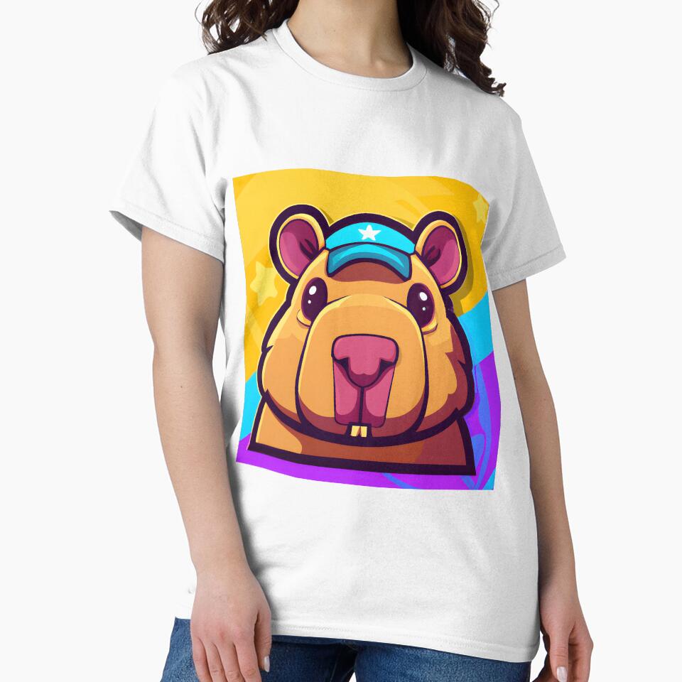 Cop Capybara by ArtfulThreadsCo