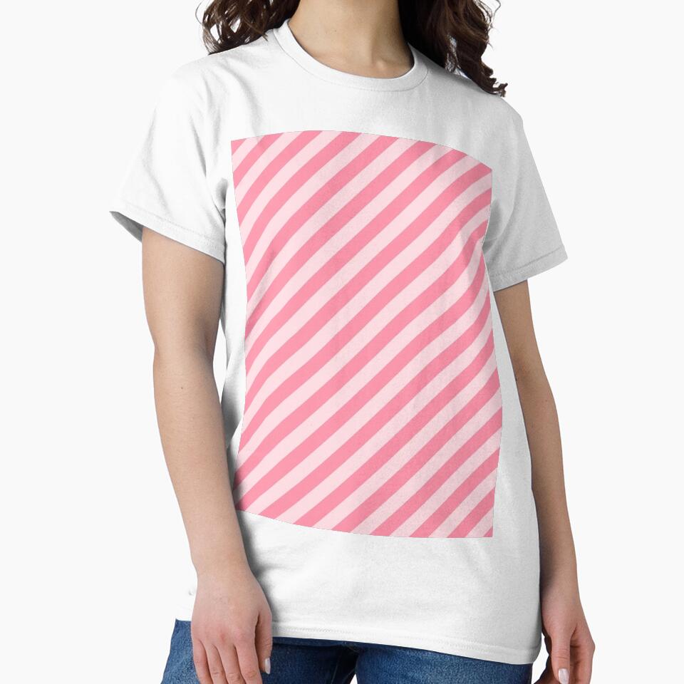 Pink Candy Cane Pattern by SunMayDown