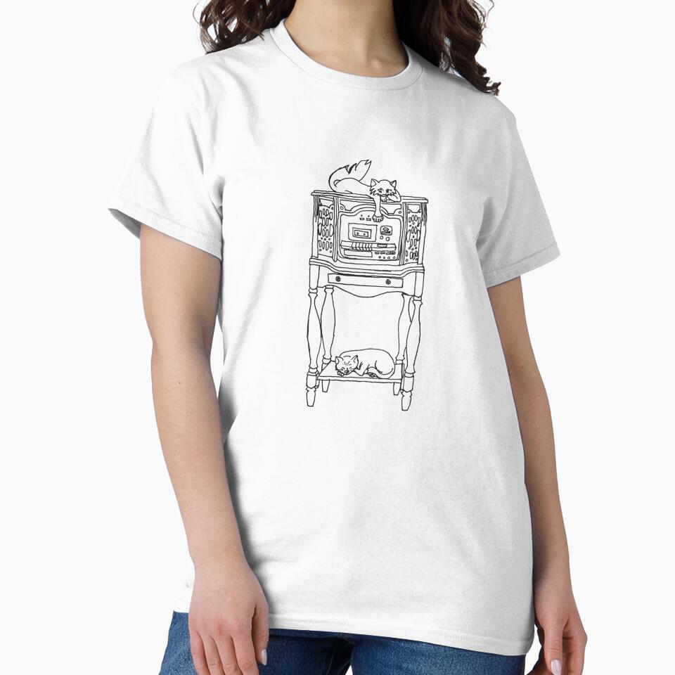 Cats on a Radio by DaughertyDraws