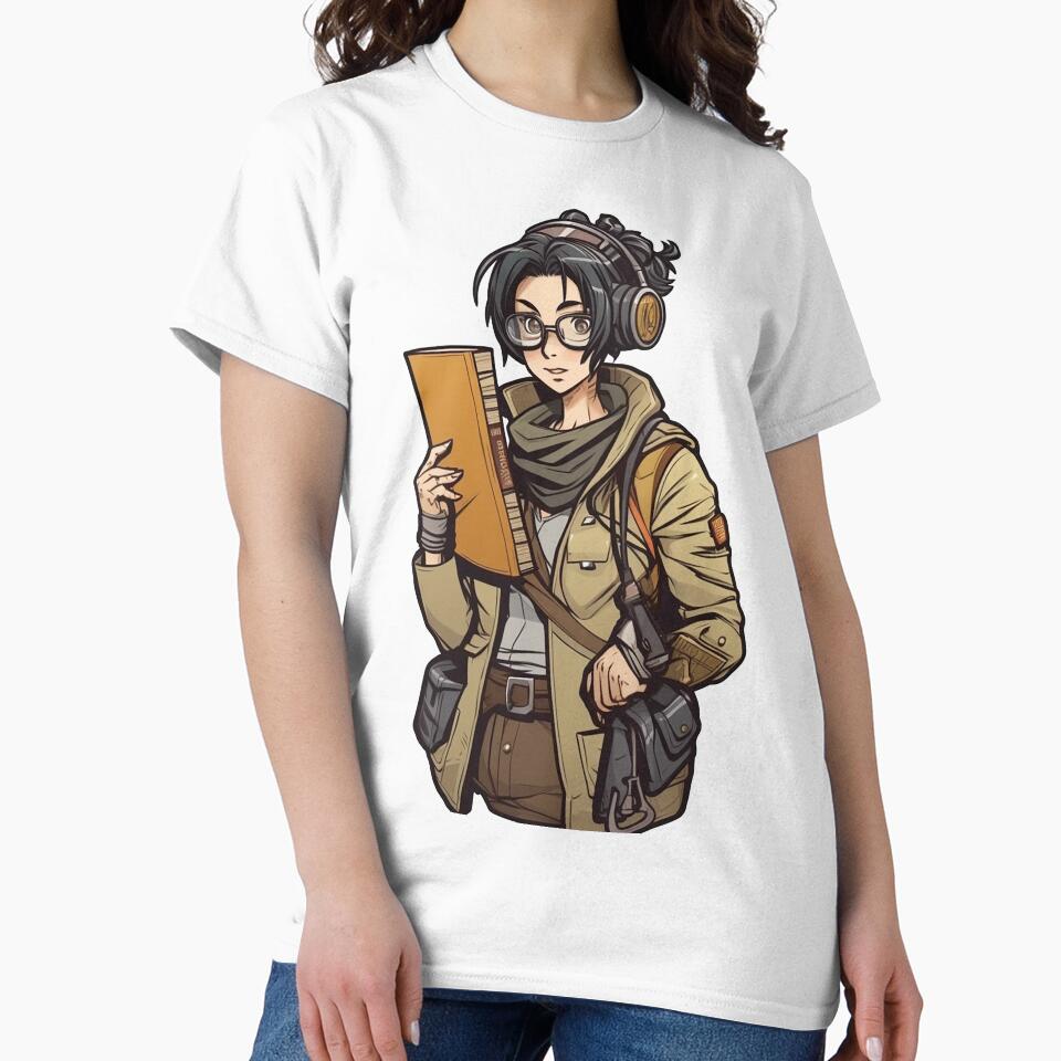 Post Apocalyptic Librarian by PyramidSchmear