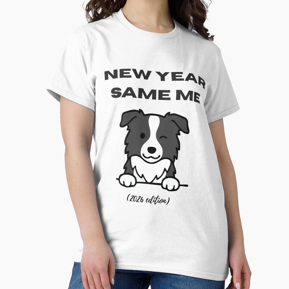 New Year, Same Me – Sarcastic Quote Design for Realistic Resolutions by NCODesigns