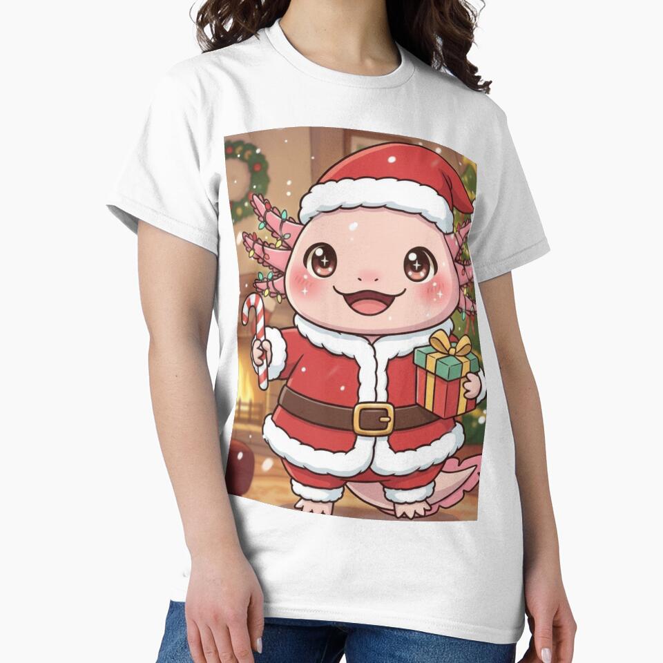 Merry Christmas axolotl by HuntsmithMerch