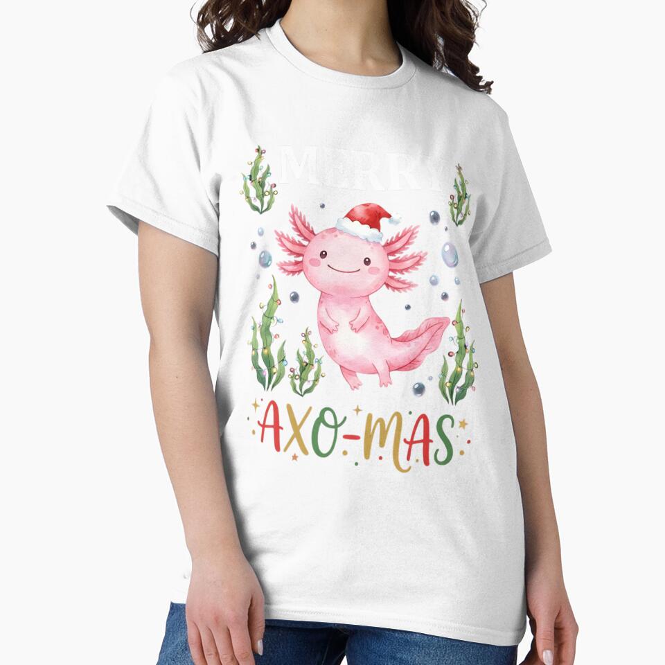Axolotl Christmas, Merry Axo-Mas by thebest-2studio