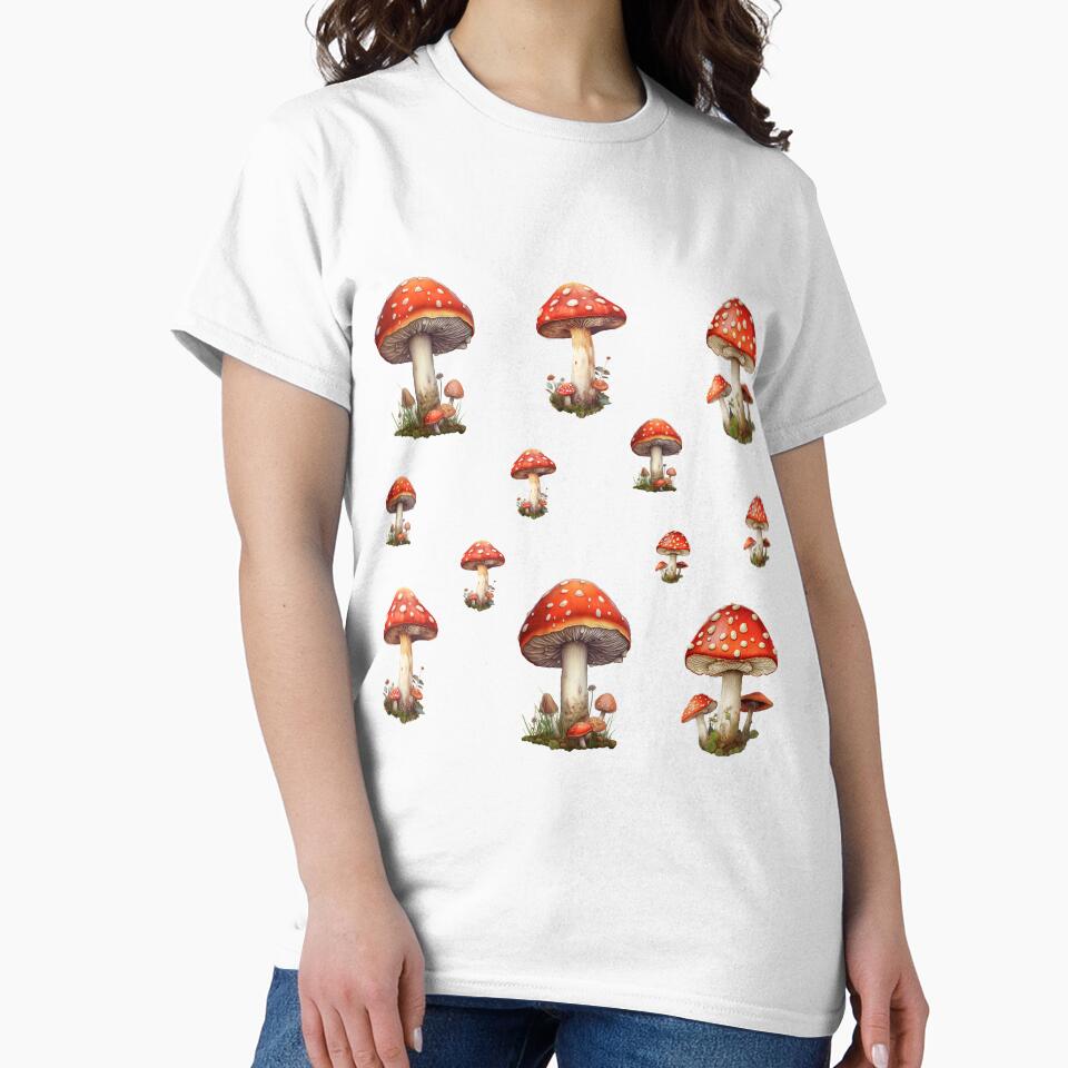 Mushroom Mania Sticker Pack: A Collection of Amanita Muscaria Cutouts to Inspire Your Creativity by EmeraldeaArt