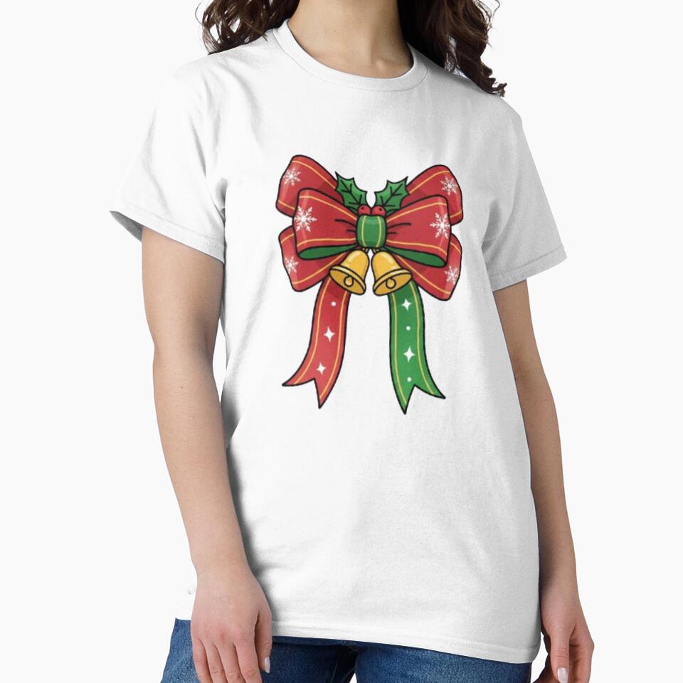 Christmas Bow with Bells – Festive Holiday Decoration by nora8820