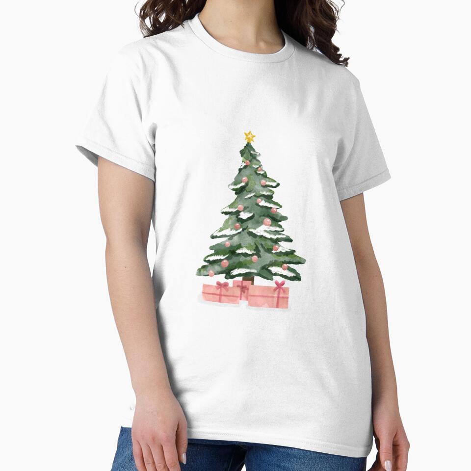 Pink christmas tree by Carlos-art-shop