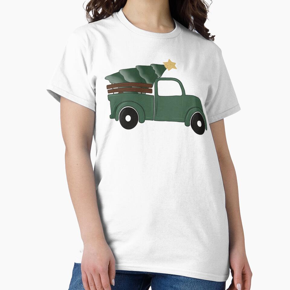 Christmas Tree Farm Truck by Amelia Rankine