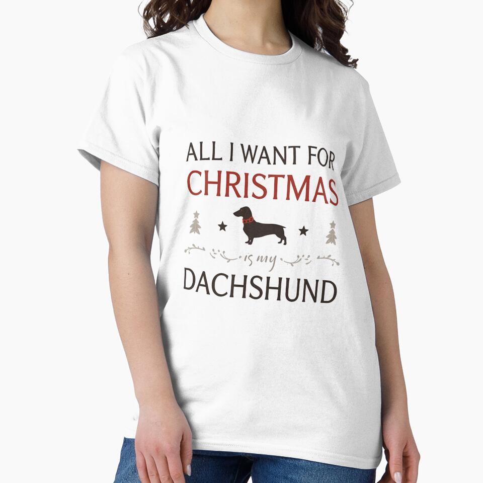 Christmas Sausage Dog Gift by DachshundSociety