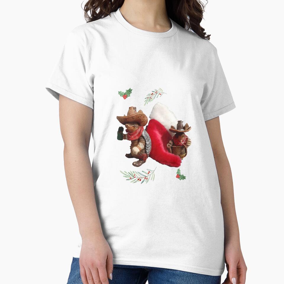 Cowboy Armidillos at Christmas II by SelenaJ