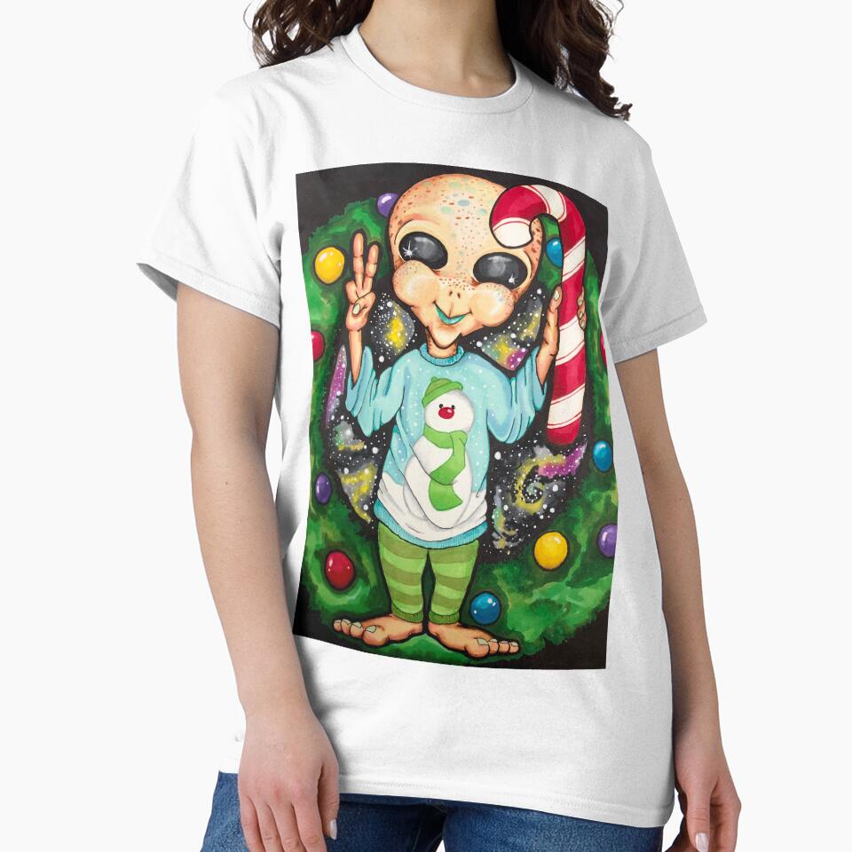 Galaxy Christmas by Katrina  Brown