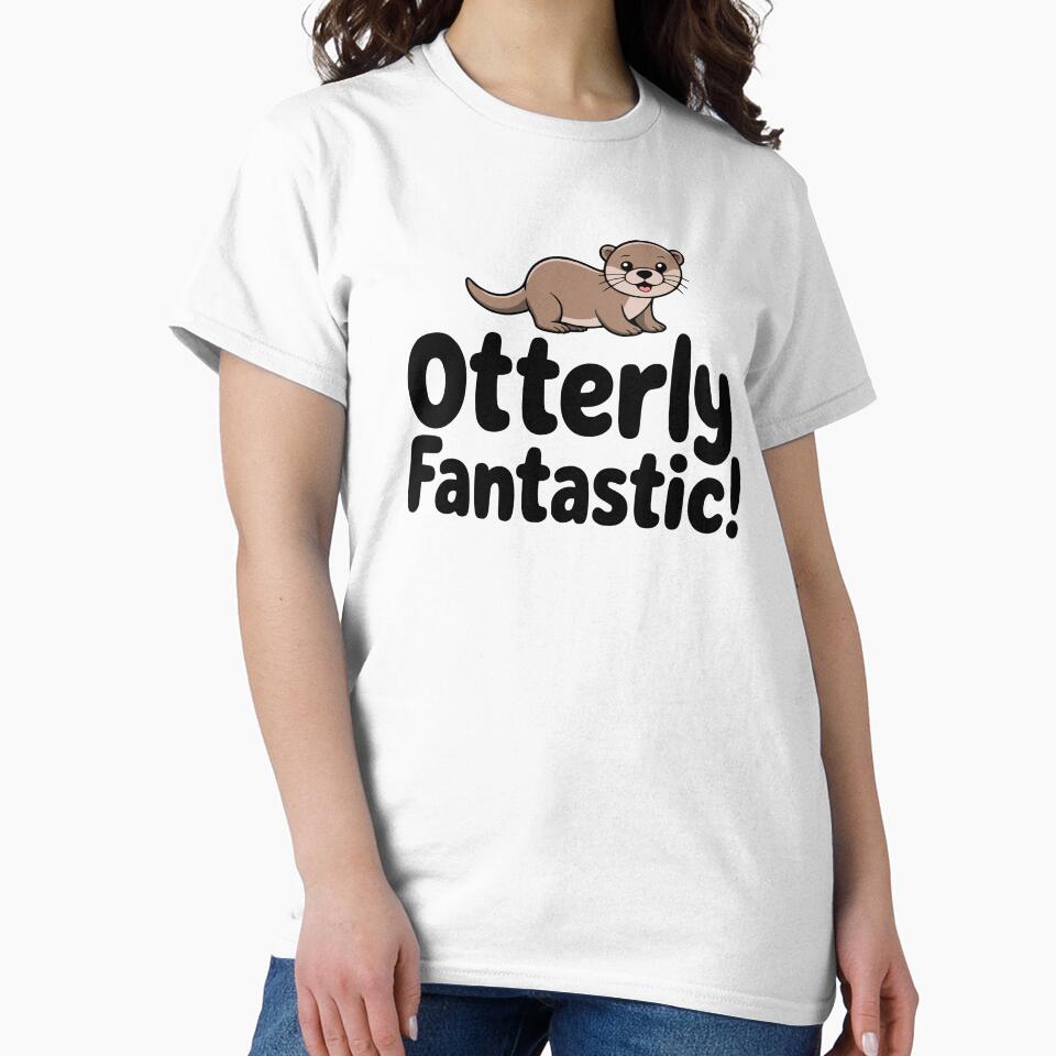 Otterly Fantastic! Cute Otter Pun by PMCreative