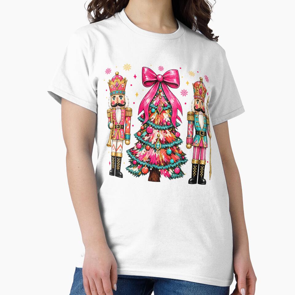 Colorful Nutcracker Christmas Tree Holiday Trio by varin-studio