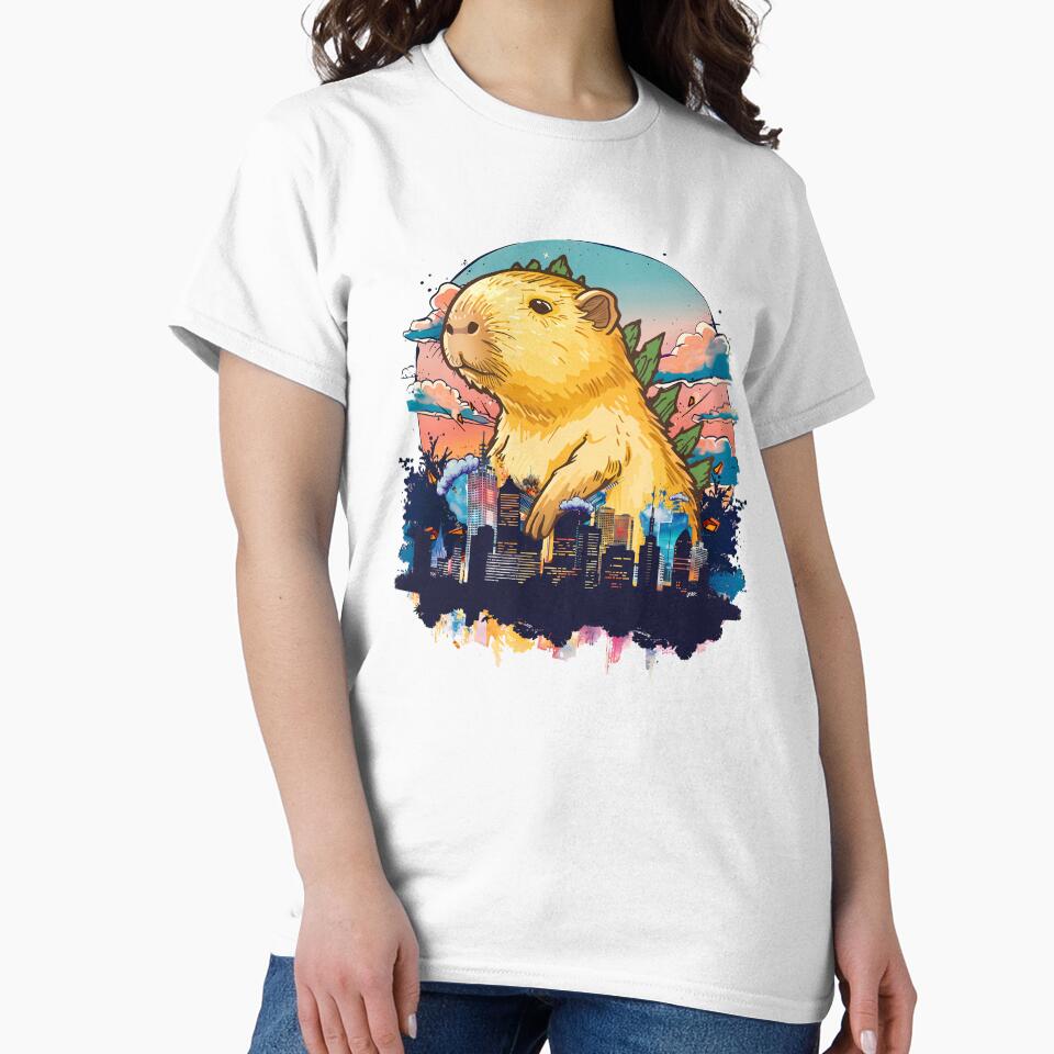 Capyzilla funny capybara,  capy giant rodent by MoSaid