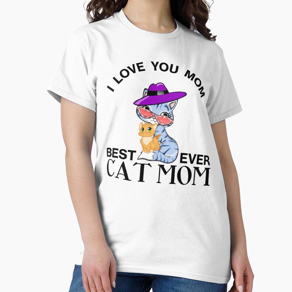 Cat Mom Colorful Cute Cat Moms Day by al21ex
