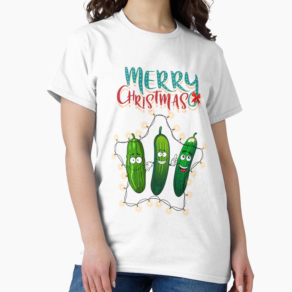 Pickle Christmas Lights by Inspirely