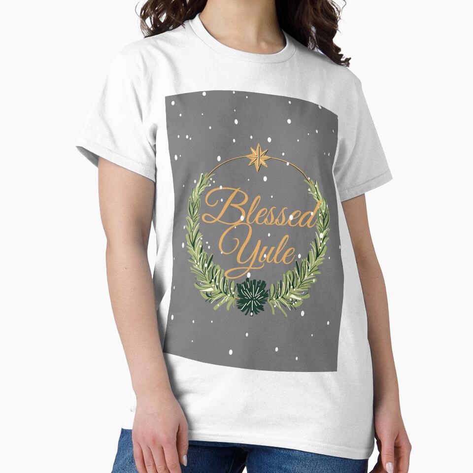 Blessed Yule by ShopBlueBalloon