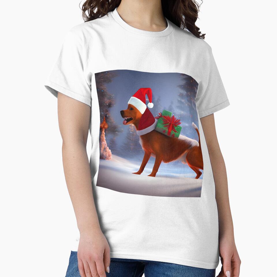 Present Dog by FamiliarPufferfish